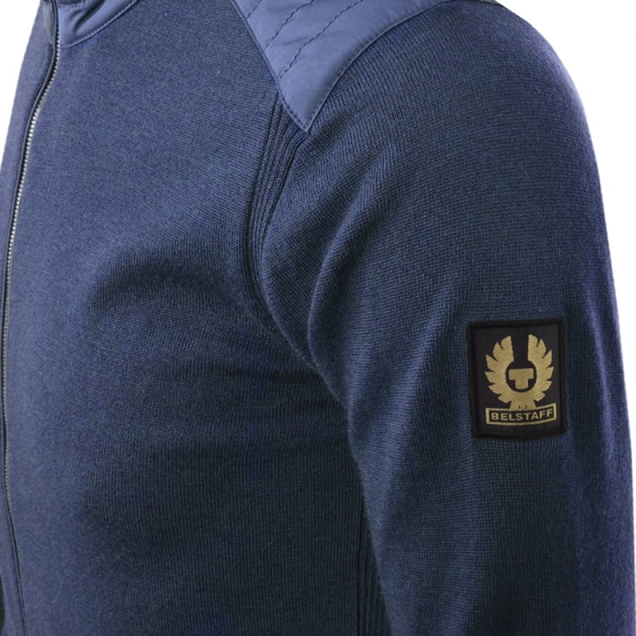 Alternative Image for ProductBelstaff Kelby Zip Jumper Blue3